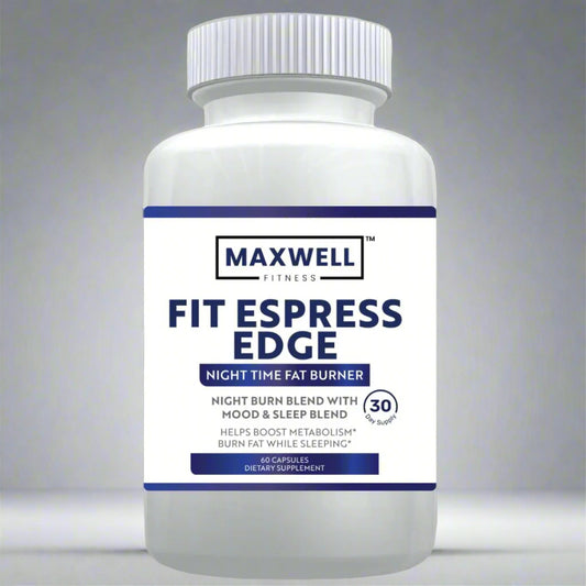 FitEspress Edge Burn – Natural Anabolic Recovery Supplement, Sleep Aid with Magnesium, Ashwagandha, and Muscle Recovery Support - 60 Capsules