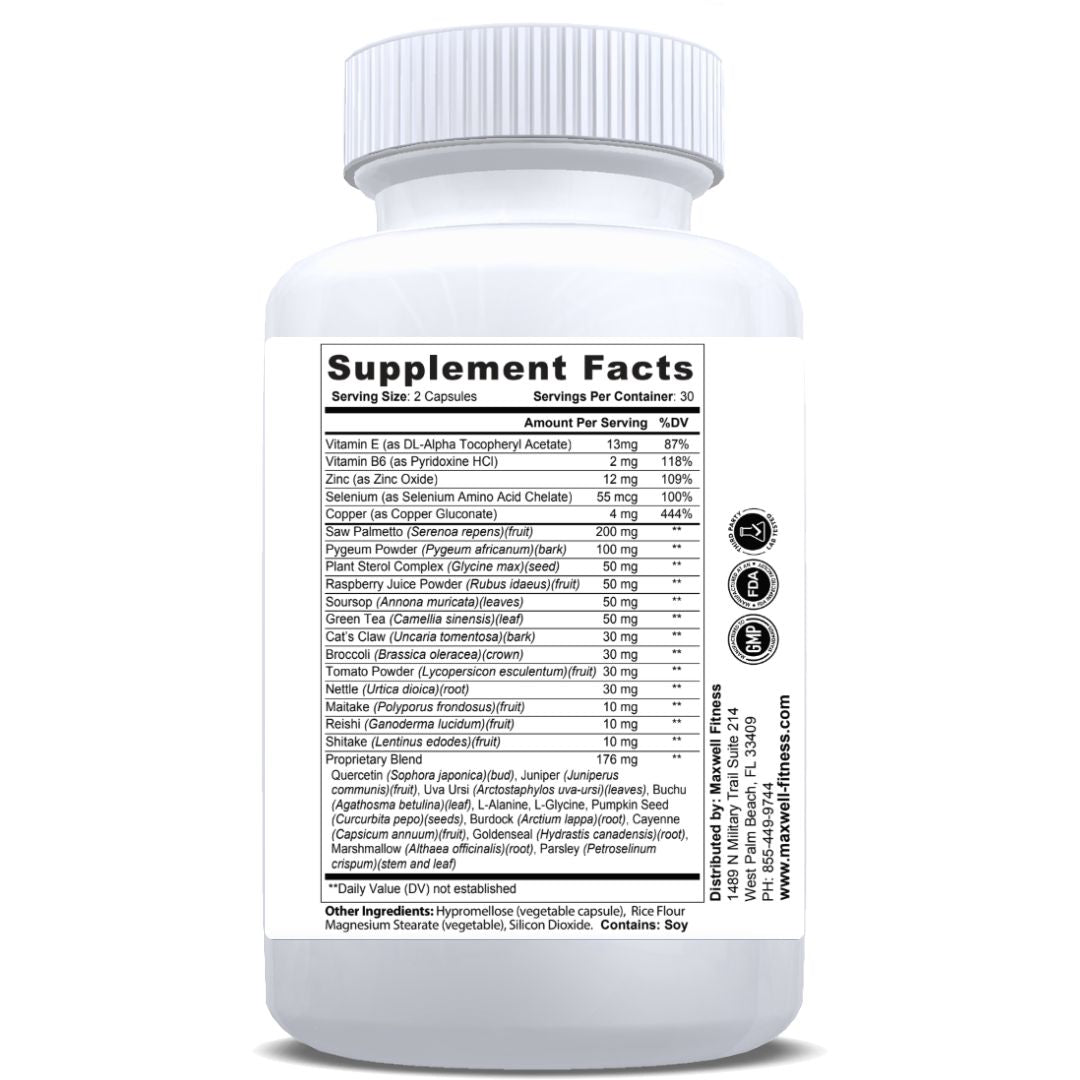 PureProsta Boost – Prostate Support Supplement for Men | Saw Palmetto, Zinc & Pumpkin Seed | Urinary Flow & Prostate Health – 60 Capsules
