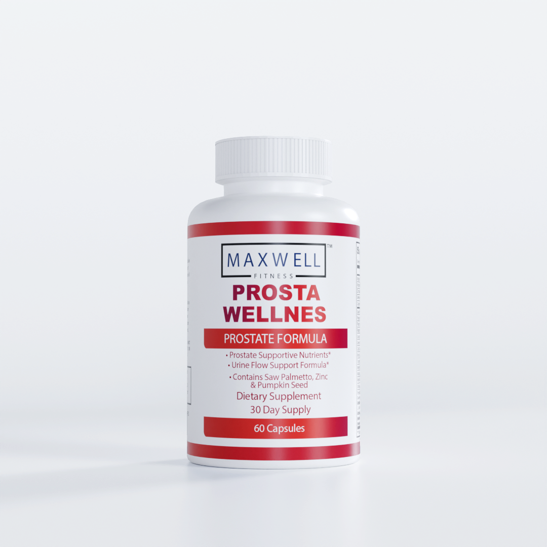 Prosta Wellnes Prostate Support Supplement, 60 Capsules, 30 Day Supply, with Saw Palmetto and Zinc