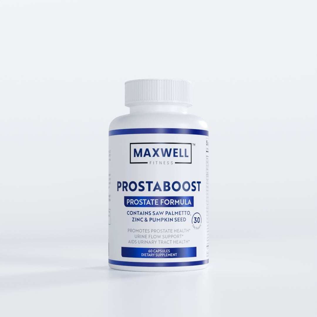 PureProsta Boost – Prostate Support Supplement for Men | Saw Palmetto, Zinc & Pumpkin Seed | Urinary Flow & Prostate Health – 60 Capsules