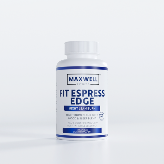 FitEspress Edge Burn – Natural Anabolic Recovery Supplement, Sleep Aid with Magnesium, Ashwagandha, and Muscle Recovery Support - 60 Capsules